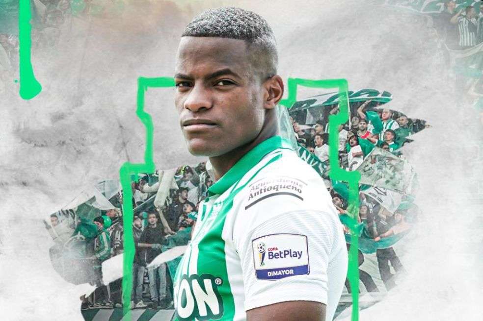 El lateral llegó al conjunto verdolaga tras no renovar contrato con Millonarios.