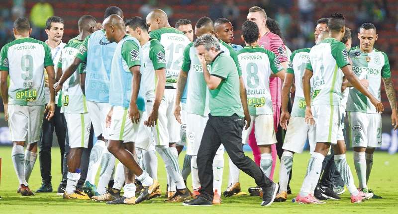 Atlético Nacional quedó eliminado de la Liga Águila y el técnico Juan Manuel Lillo en la cuerda floja. / Luis Benavides - El Espectador
