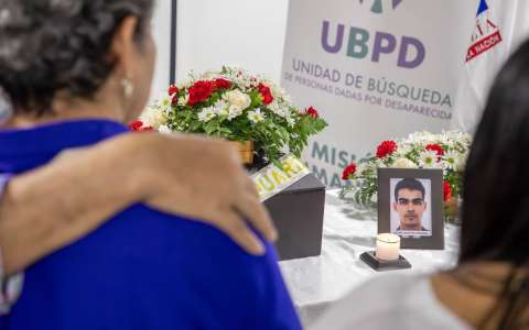 La UBPD entregó cuerpo de joven presentado como supuesta baja en combate en 2006