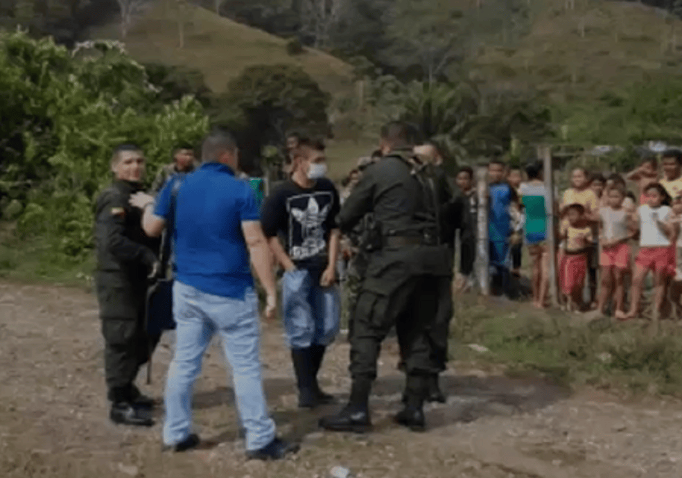 Uno de los jóvenes reclutados en el Bajo Cauca