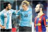 Negocios de Agüero, Mascherano y Forlán, a investigación por evasión fiscal