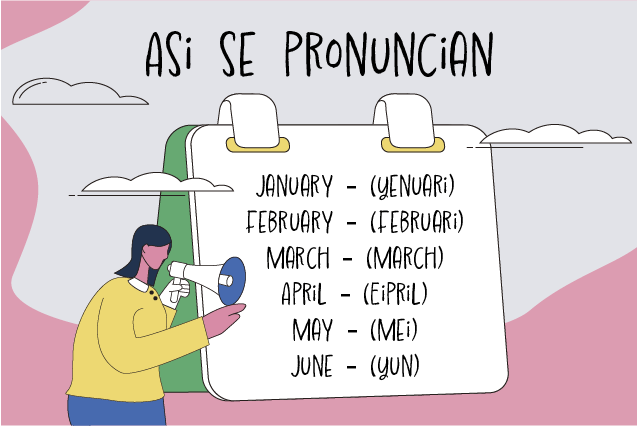 Meses del año en inglés