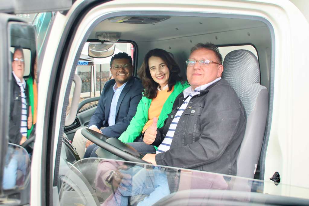 Primer camión 100 % eléctrico financiado por Foncarga.