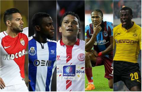 Los cinco colombianos con 100 goles en Europa