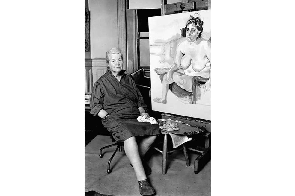 Siendo de Pensilvania, pero tomando a Nueva York como su musa, Alice Neel pintó lo que veía a su alrededor.