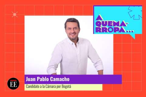 A Quemarropa con Juan Pablo Camacho, Candidato a la Cámara de representantes