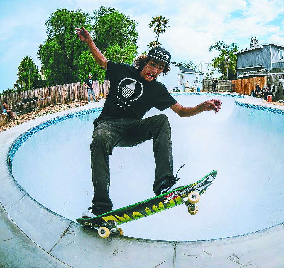 El skater bogotano Jhancarlos González.