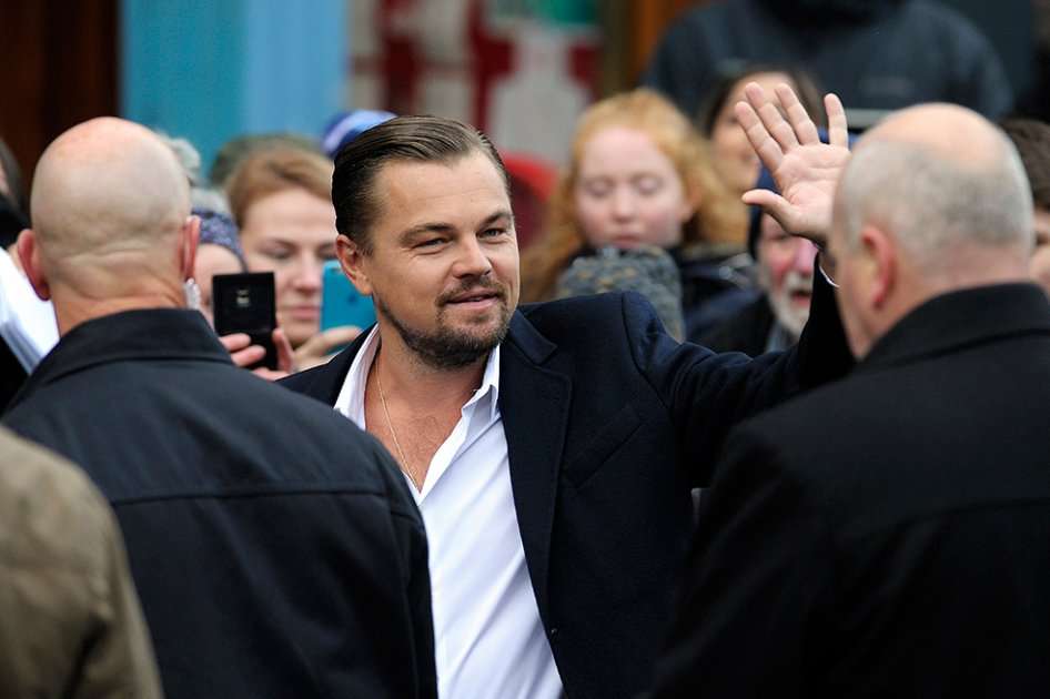 Leonardo DiCaprio en Edimburgo. / AFP
