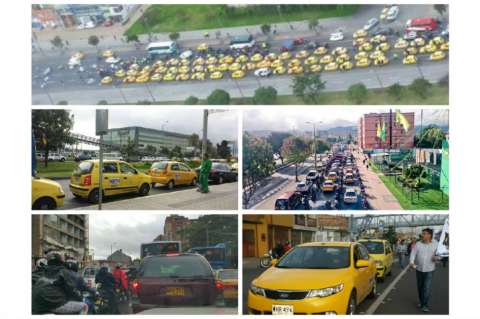 Reportan trancones en varios puntos de Bogotá por ‘Plan Tortuga’