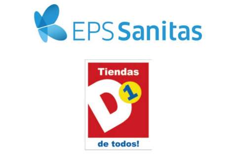Comunicado de EPS Sanitas y Tiendas D1