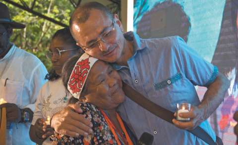 El perdón en el último acto de reconocimiento de la Comisión de la Verdad en Chocó