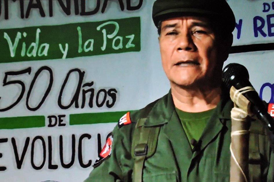 Nicolás Rodríguez Bautista, alias ‘Gabino’, plantea la posibilidad de que el Eln deje las armas. /EFE