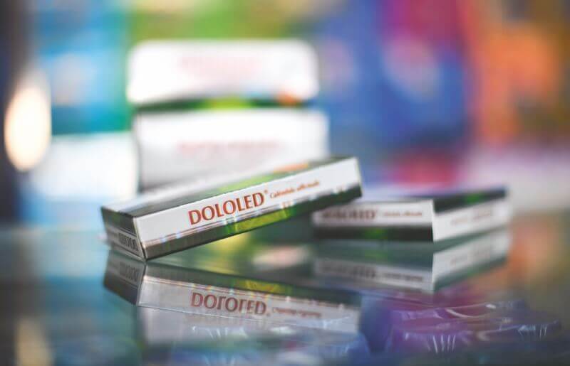 El Dololed contiene un ingrediente que sus productores no habian revelado: diclofenaco, un compuesto con serios efectos secundarios. / El Espectador