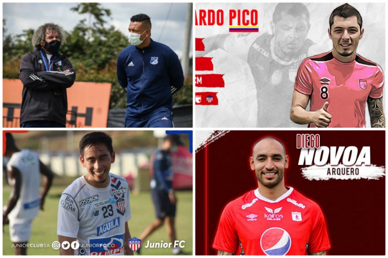 Estas son las altas y bajas del mercado del fútbol colombiano