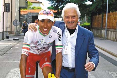 Murió Gianni Savio, el mánager que descubrió a Egan Bernal