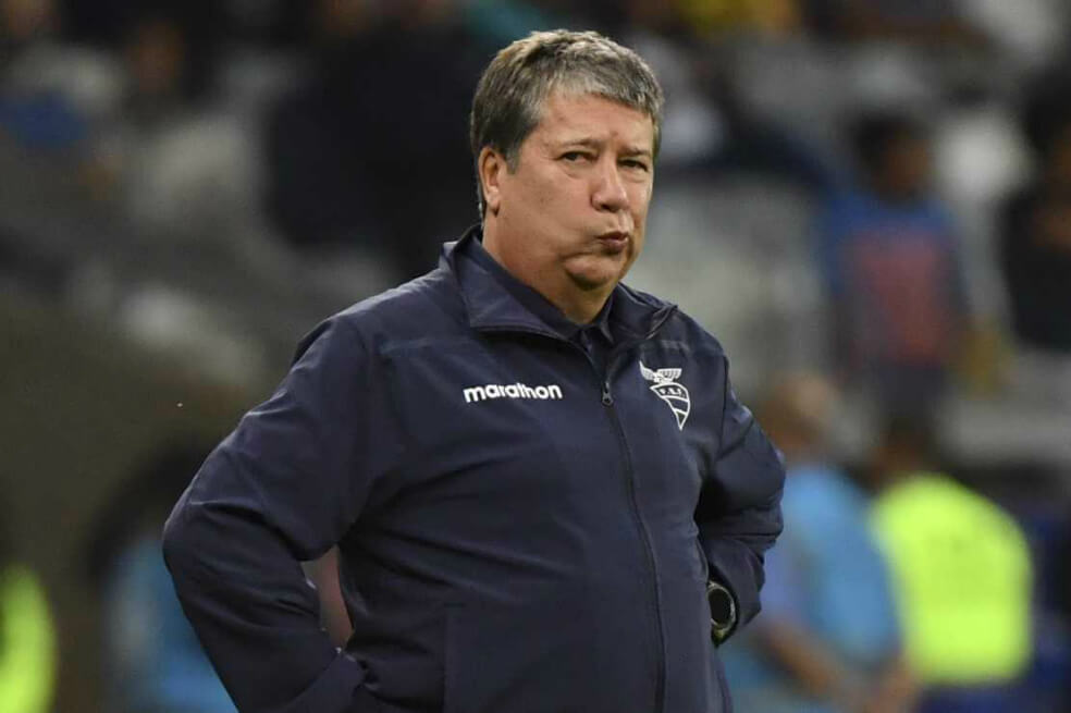 Gómez, durante la Copa América Brasil 2019. / AFP