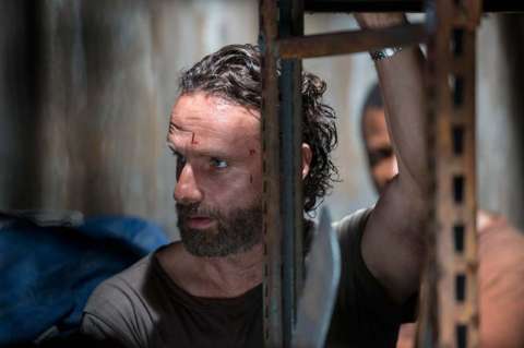 El protagonista de "The Walking Dead" repasa la quinta temporada de la serie de zombis