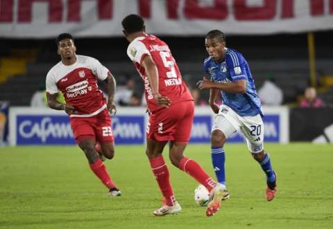 Sin goles ni espectáculo: Millonarios y Santa Fe empataron en la Liga BetPlay
