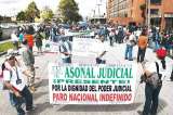 Asonal judicial no descarta volver a paro indefinido