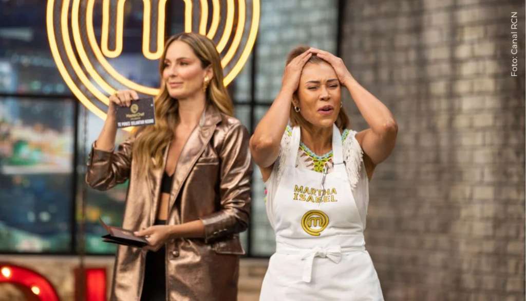 ‘MasterChef Celebrity’: Martha Isabel Bolaños y ‘El Negrito’ se pelearon de nuevo