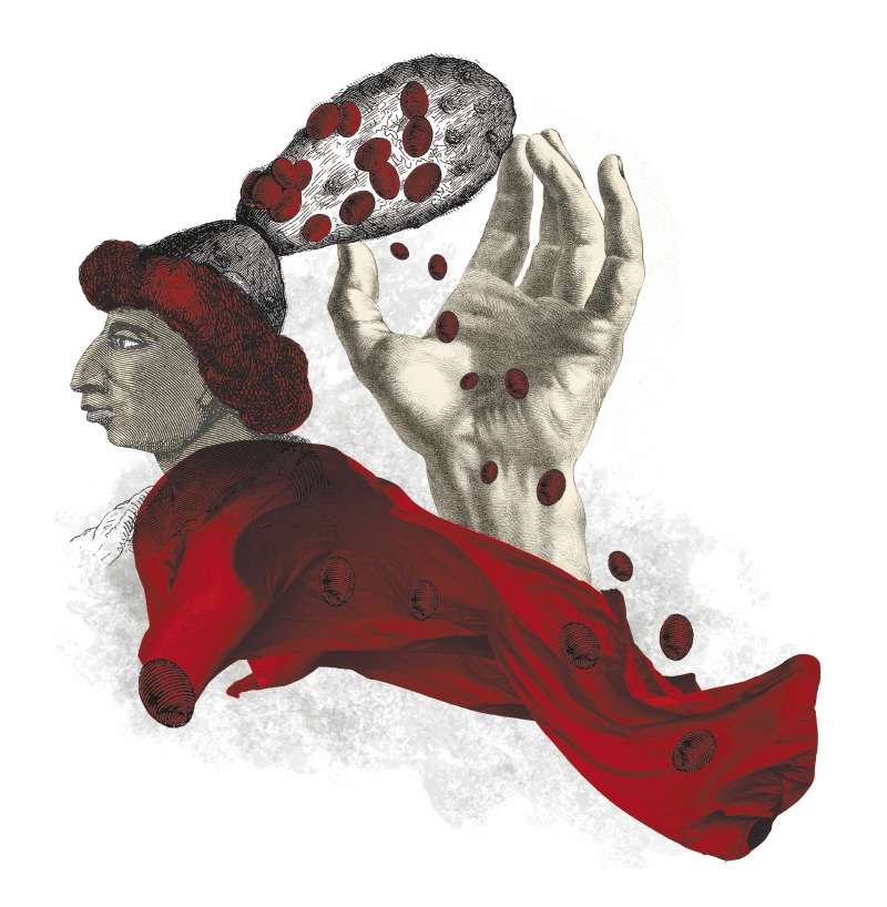 El rojo carmín se obtiene a partir de dos tipos de cochinillas. / Jonathan Bejarano.