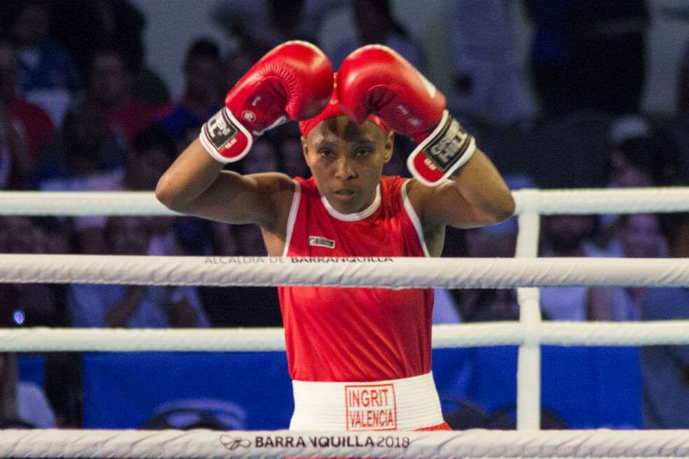 Íngrit Valencia, boxeadora colombiana. / COC