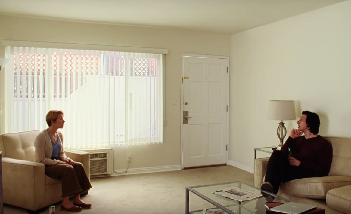 Imagen de una de las escenas de la película "Marriage Story", protagonizada por Scarlett Johansson y Adam Driver. / Cortesía