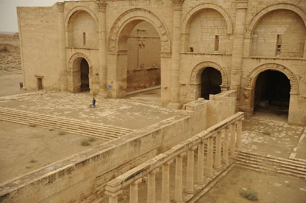 Hatra fue una ciudad mesopotámica cuyas ruinas fueron descubiertas en el siglo XIX.