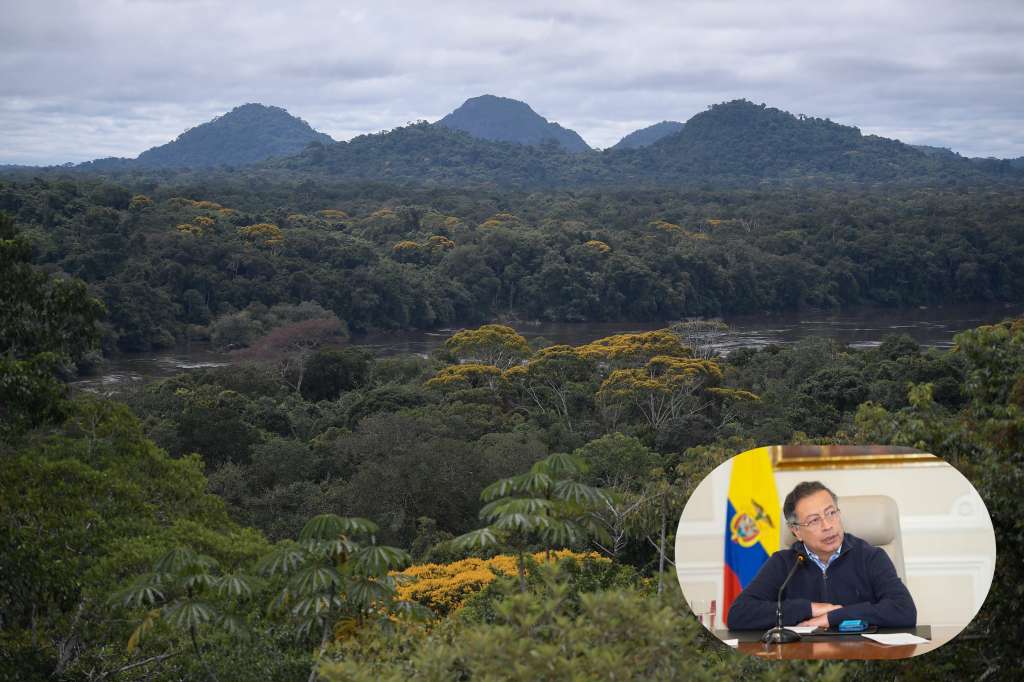 La Amazonia colombiana, por el departamento de Vaupés.