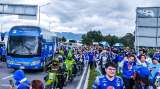 El afectuoso recibimiento de hinchas de Millonarios al equipo en El Dorado: video