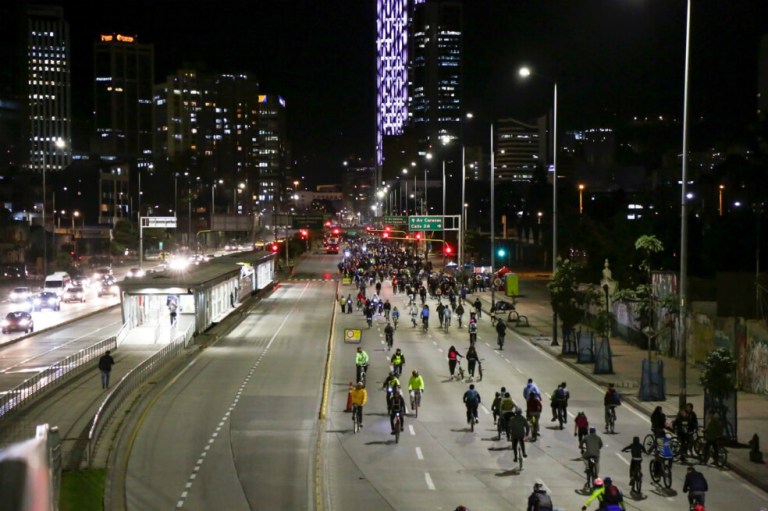 Ciclovía nocturna en Bogotá: estos son los cierres viales para este jueves 11 de diciembre