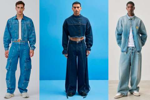 Baggy jeans: los tipos de jeans para hombre de moda para diciembre 2024