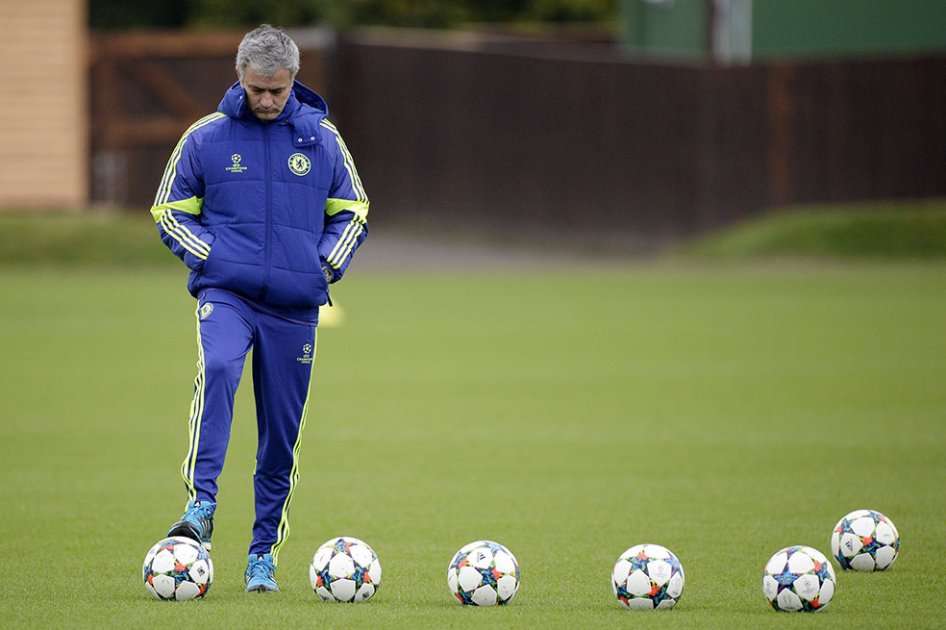José Mourinho, entrenador del Chelsea. Foto: EFE
