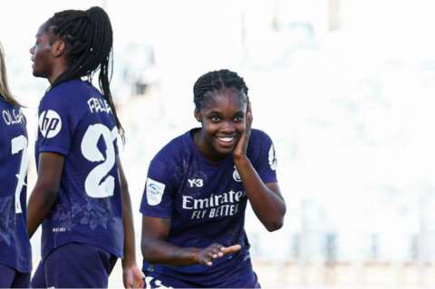 Vea el golazo de Linda Caicedo en la goleada del Real Madrid contra Granada: video