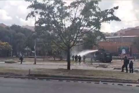 Jornada de manifestaciones en cercanías de varias sedes de la U Distrital, esto se sabe