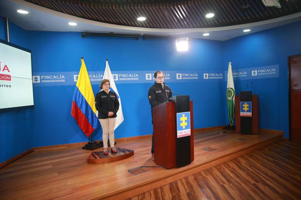 El fiscal general Francisco Barbosa anunció la captura de presuntos miembros de una brigada clandestina que participó en actos de vandalismo hoy, en el Paro Nacional 28A, y también en la jornada del 9-S.