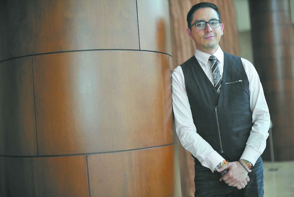 Eduardo Salcedo, director de la Fundación Vortex / Óscar Pérez