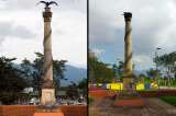 Desaparece águila del monumento a los Héroes Ignotos de Bogotá