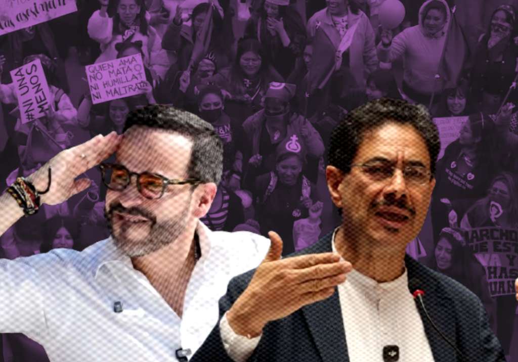 Abelardo de la Espriella e Iván Cepeda.