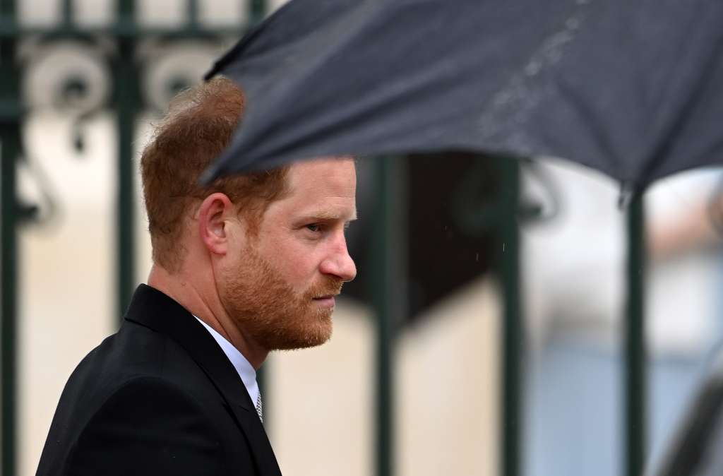 London (United Kingdom), 06/05/2023.- Britain's Prince Harry, Duke of Sussex, arrives for the Coronation of Britain's King Charles III and Queen Camilla at Westminster Abbey in London, Britain, 06 May 2023. Coronations of British Kings and Queens have taken place at Westminster Abbey for the last 900 years. The service will be attended by around 100 heads of state from around the world. (Reino Unido, Londres) EFE/EPA/Andy Rain EPA-EFE/Andy Rain