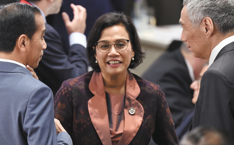 Sri Mulyani Indrawati, ministra de Finanzas de Indonesia.