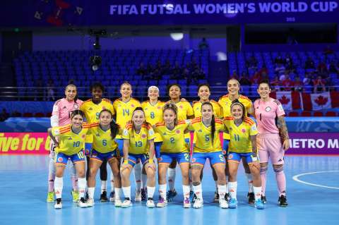 Colombia sufrió una dura goleada contra España en el Mundial de Futsal Femenino