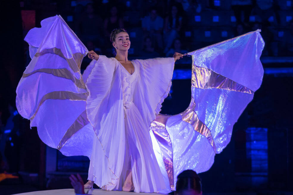Viviana Hurtado cree que la danza es una buena estrategia para sensibilizar a muchos, salir de sí mismo y mirar a los otros. / Álvaro Cristancho