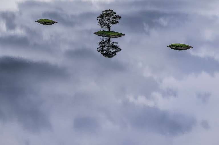 Laguna de Mondoñedo, sur de Bogotá.