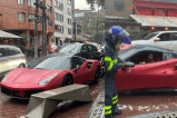 ¿Cuánto vale el Ferrari que fue multado por estar mal parqueado en Bogotá?