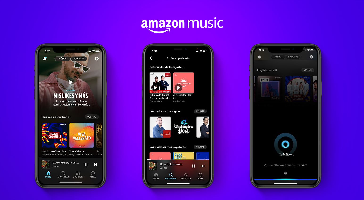 Los nuevos clientes ahora pueden registrarse para una prueba gratuita de tres meses de Amazon Music Unlimited por un tiempo limitado.