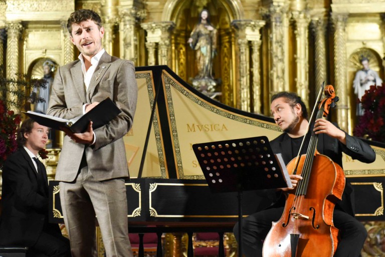 Contratenor Jakub Jozef Orlinski y ensamble il Pomo D’oro