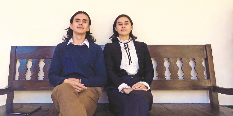 Juan Parra, de Bucaramanga, y Laura Alvarado, de El Cocuy, estudiaron filosofía en la Universidad Industrial de Santander.
