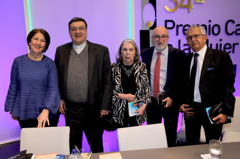 Maria Luisa Mesa - Monseñor Rafael Cotrino Maria Teresa Presson - Juan Lozano - German Santamaria