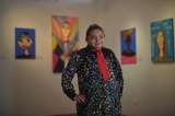 La artista que pinta retratos con grandes ojos